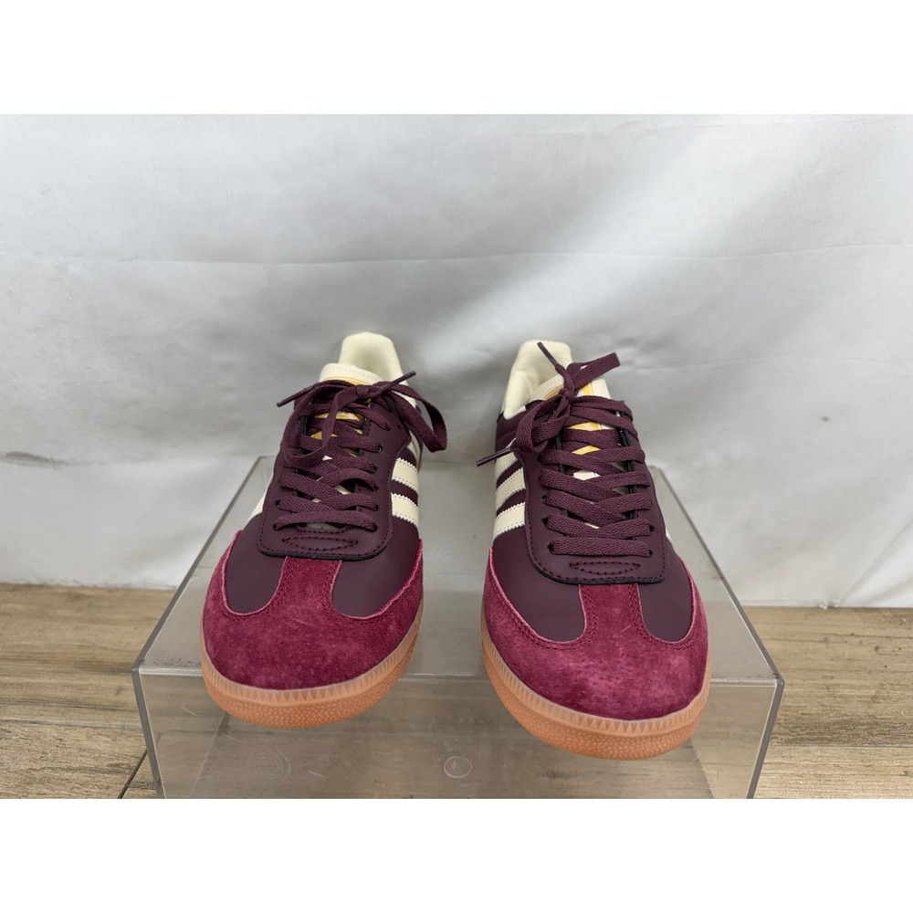 Adidas Samba OG Maroon Wonder White Gum ID0477 Mens Sneakers Size 7.5 - Picture 9 of 9